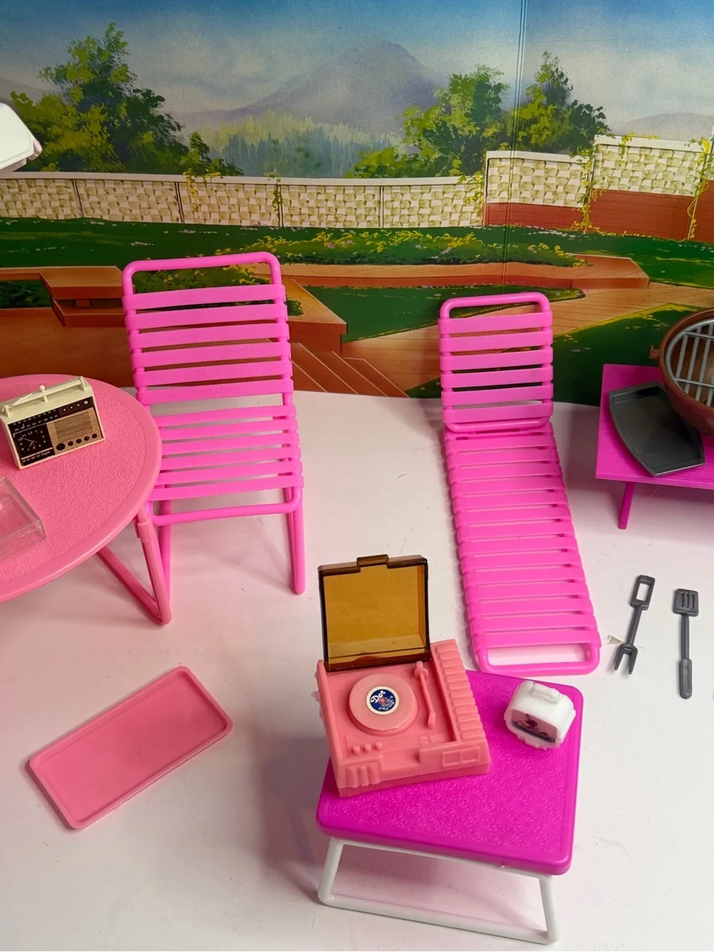 Vintage 1980s Barbie Pool, Patio & Water Sports Mega Lot LOOK AT ALL PICS